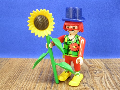 Clown mit spritz - spritz, sonnenblume