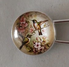 Tuchnadel Schalnadel Kiltnadel Brosche - Tracht Landhausstil Boho - Vögel