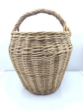 Original DDR Weidenkorb  Pilz Einkaufs Gemüse Garten Korb Retro Vintage Antik