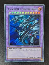 Blauäugiger Ultimativer Drache LDS2-DE018 Grün Ultra Rare Deutsch NM YUGIOH
