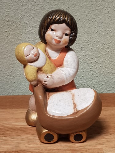 Thun keramik kind mädchen mit - keramik,