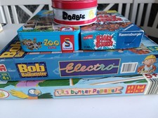 5 Spiele für Kleinkinder Vorschule  Billy Biber, Dobble, Bob d. Baumeister u.a.