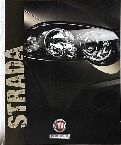 Fiat strada prospekt brochure - fiat,