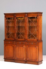 Wunderschöne Englische Vitrine Bibliothek Bücherschrank UK Buffet Schrank 60s Ja