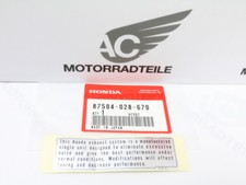 Honda CB 500 550 four sticker