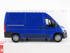 Busch 54603 Fiat Ducato III Kastenwagen (2014-2023) in blau 1:87/H0 NEU/OVP