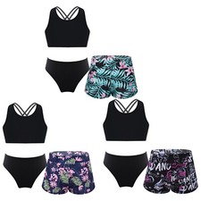 DE Mädchen Bikini Tankini Set