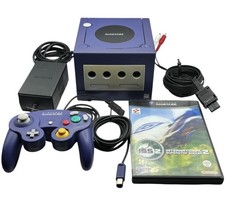 Nintendo Gamecube Indigo/Lila mit Controller, Spiel ISS 2 und Kabeln