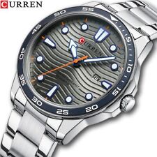 CURREN Mode Herren Uhren Top Marke Luxus Edelstahl Quarz Armbanduhren