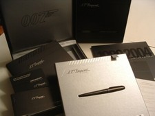 S.T.Dupont James Bond 007 Kugelschreiber Limited Edition PVD Sammlerstück