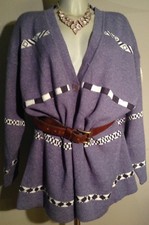 ODD MOLLY Norweger Strickjacke Lammwolle / Seide ❗️Größe XL -XXL Neuwertig ❗️