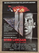 Bruce Willis Stirb Langsam A1 Filmplakat Gefaltet Unbenutzt
