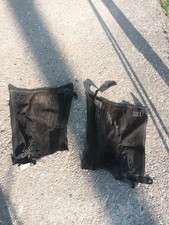 Chaps Stiefelschaft Chapsletten Leder Reitchaps schwarz xl