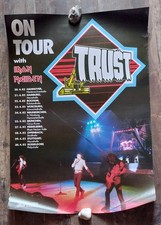 TRUST 1982 Tour Plakat Mit