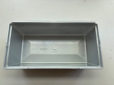 Schublade Organizer Kosmetik Besteck grau  Aufbewahrungsbox 15x8x5