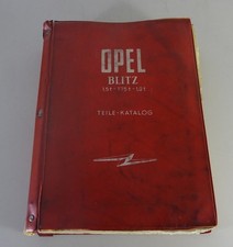 Teilekatalog Opel Blitz 1,5t / 1,75t / 1,9t Bauj.1960-1975 Ausgabe 1966 - 1973