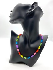 Halskette HANDMADE Resin Glas