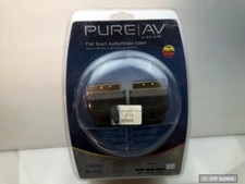 Belkin PureAV AV21501EA12 Audio/Video SCART Flachkabel, Blue-Serie 3.6m, NEU OVP