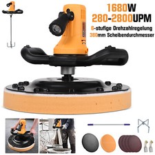 Putzbearbeitungsmaschine 1680W Putzglättmaschine Putzbearbeitung Set Putzglätter