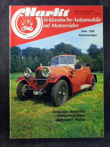 Oldtimer markt dezember 1983 - markt,