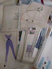 Mode 49 Zeichnungen 1950er