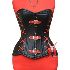 Vollbrust Corsage Schwarz