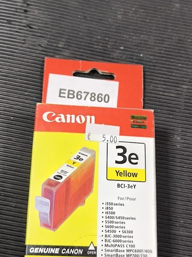 Canon bci 3ey - canon, gelbe