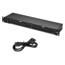 Btuty EQ-215 Dual Channel 15-Band Equalizer Rack Mount Stereo Graphic Equali TOS