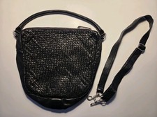 Liebeskind Damen Umhängetasche Schwarz Schafleder