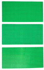 3x Lego Rasen Wiese  Platten