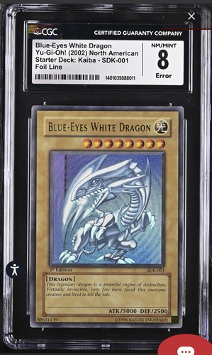 Blue eyes white dragon - dragon, sdk-001