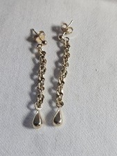 Schöne Ketten Ohrhänger Gold