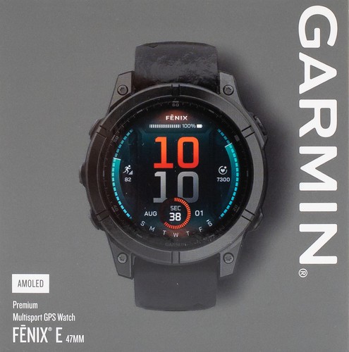 Garmin fenix schwarz - e,
