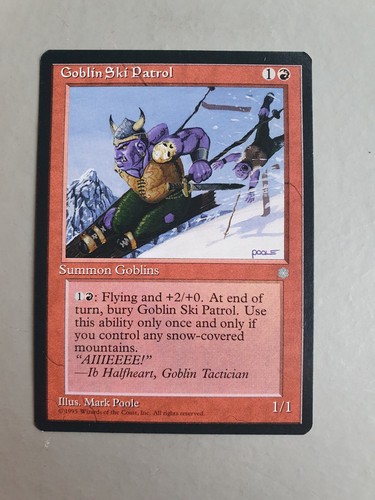 Goblin ski patrol - ski, age