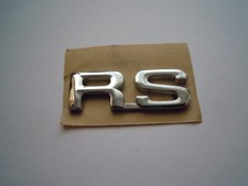 Schriftzug   "RS"  in klein