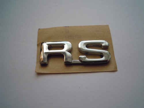 Schriftzug in klein - , "rs"