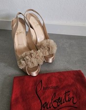 Louboutin high heels - heels, peeptoes