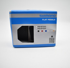 Shimano Fahrrad Pedal Plattform PD-EF205 Flat schwarz ohne Reflektoren