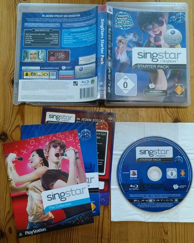 Sing star starter pack - sing,