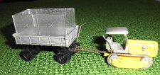 ESPEWE MODELL  --  Raupenschlepper  mit  Anhänger  1:87