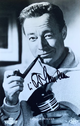 Heinz rühmann handsignierte - rÜhmann,