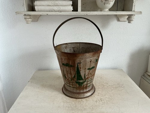Alter kleiner blecheimer - alter,
