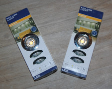 2 x 3ér LED Deckenleuchten Einbaustrahler 5 Watt GU10 2700 Kelvin 