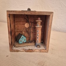 Holzkunst - Insel aus Holz in