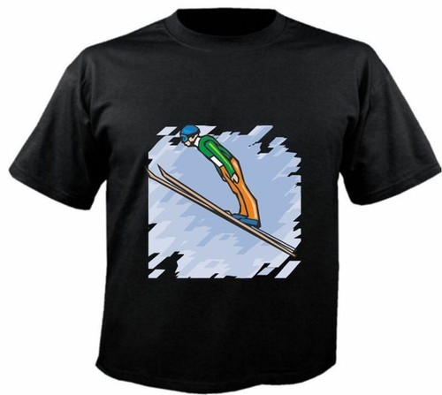 Motiv fun shirt skispringen - motiv,
