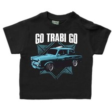 Baby Junge Tshirt Go Trabi Motiv Sprüche 68 - 116 kleiner ossi geburtstag DDR