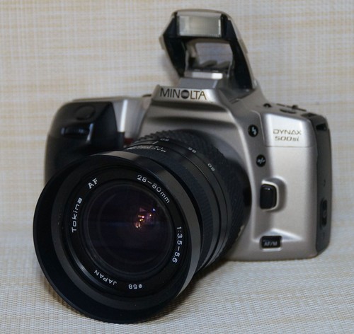 Minolta dynax 500si objektiv - minolta,