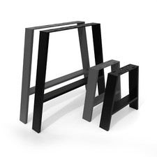 2 Tischkufen Metall I