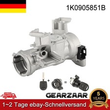 ZÜNDSCHLOSS GEHÄUSE SCHLIEßZYLINDER SCHLÜSSEL Für VW PASSAT GOLF 5 6 1K0905851B
