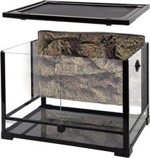 34 Gal Large Glass Reptile